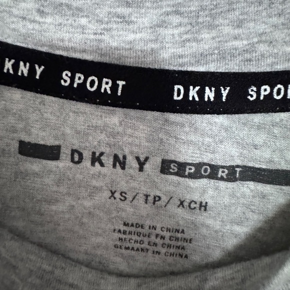 DKNY Sport Gray Top In XS - Picture 5 of 8